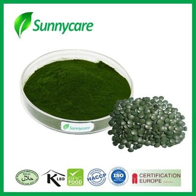 Nutrition Chlorella Protein Chlorella Pyrenoidosa Powder Food Grade 724424-92-4